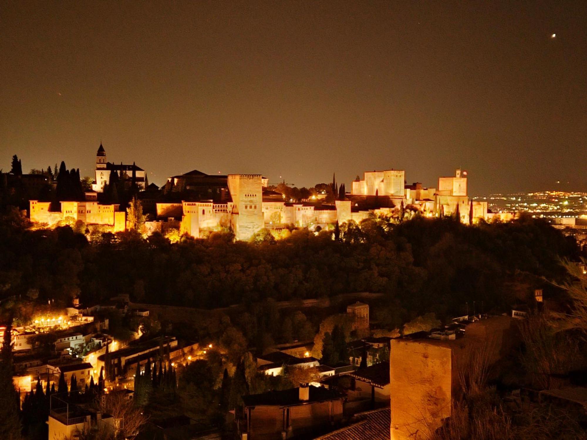 הוילה גרנדה Luxury Cave 100M Super Terraza Vistas Alhambra Wifi מראה חיצוני תמונה